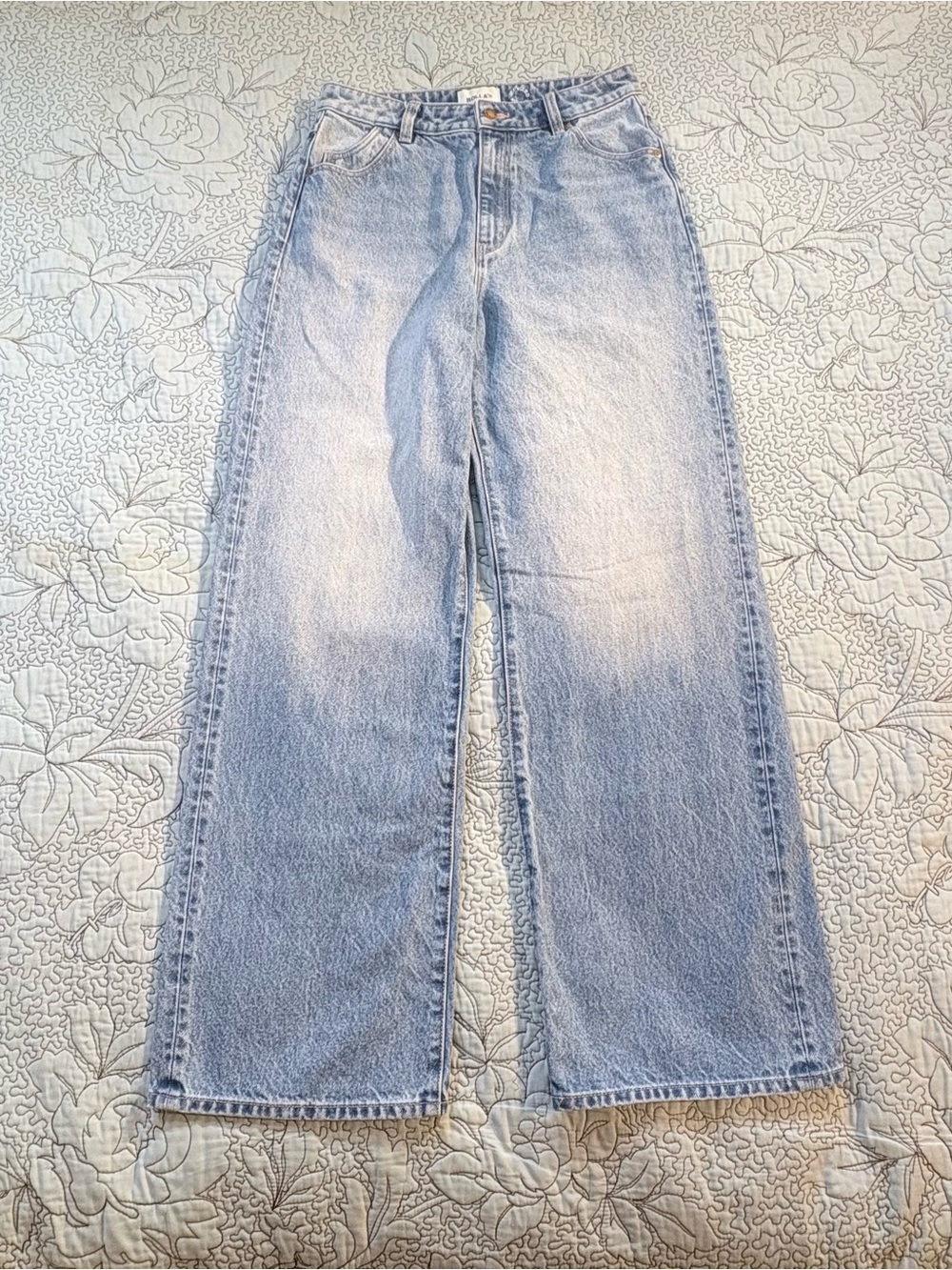 ROLLA'S Light Blue Wide Leg Jeans - Picture 11 of 11